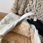 Chanel 22 Large Backpack 20in/ 51cm White Gold Hardware For Women AS3313 B08037 10601 - Image 6
