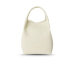Loro Bale Whisper Small Top Handle Bag 6.7in/ 17cm White Silver Hardware For Women FAN89641615