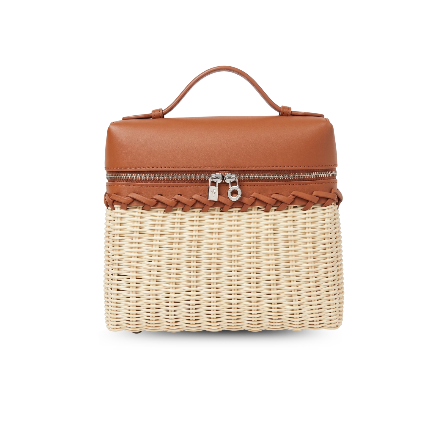 Loro-Piana-Extra-Pocket-L19-North-South-Wicker-Top-Handle-Bag-6.9in-17.5cm-Malt-Deep-Kummel-Silver-Hardware-For-Women-FAN5321-B3PK.png Loro Piana Extra Pocket L19 North-South Wicker Top Handle Bag 8.3in/ 21cm Malt/ Deep Kummel Silver Hardware For Women FAN5321 B3PK - Image 1