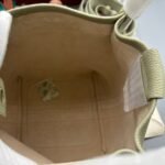 Loro Piana Bale Small Top Handle Bag 6.7in/ 17cm Light Wasabi Silver Hardware For Women FAN8964 50YB - Image 10