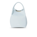 Loro Piana Small Bale Bag 6.7in/ 17cm Light Blue Silver Hardware For Women FAN8964 60HN
