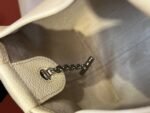 Loro Bale Whisper Small Top Handle Bag 6.7in/ 17cm White Silver Hardware For Women FAN89641615 - Image 5