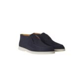Loro Piana Open Walk Boots Argo Blue Melange For Women - FAE9959 W948