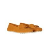 Loro Piana Dot Sole Walk Loafers Chianti Cork For Women - FAN0109 L08R