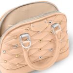 Louis Vuitton Alma BB Top Handle Bag 9.2in/ 23.5cm Beige Silver Hardware For Women M24153 - Image 5