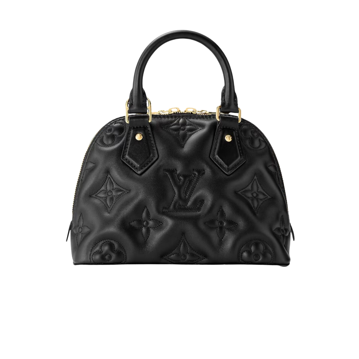 Louis-Vuitton-Alma-BB-Top-Handle-Bag-9.6in24.5cm-Black-Gold-Hardware-For-Women-M59793.png Louis Vuitton Alma BB Top Handle Bag 9.6in/ 24.5cm Black Gold Hardware For Women M59793 - Image 1