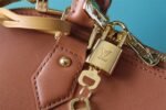 Louis Vuitton Alma PM Top Handle Bag 12.6in/ 32cm Brown Gold Hardware For Women - Image 6
