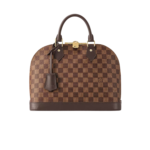 Louis Vuitton Alma PM Top Handle Bag 12.6in/ 32cm Brown Gold Hardware For Women N53151