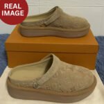 Louis Vuitton Aspen Platform Clog Beige For Women - Image 3