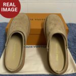 Louis Vuitton Aspen Platform Clog Beige For Women - Image 4
