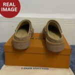 Louis Vuitton Aspen Platform Clog Beige For Women - Image 5