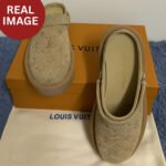 Louis Vuitton Aspen Platform Clog Beige For Women - Image 6