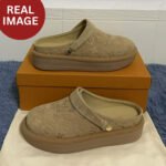Louis Vuitton Aspen Platform Clog Beige For Women - Image 8
