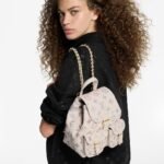 Louis Vuitton Backup Backpack Bag 7.9in/ 20cm Dream Cream Gold Hardware For Women M15113 - Image 2