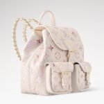 Louis Vuitton Backup Backpack Bag 7.9in/ 20cm Dream Cream Gold Hardware For Women M15113 - Image 4