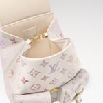 Louis Vuitton Backup Backpack Bag 7.9in/ 20cm Dream Cream Gold Hardware For Women M15113 - Image 7