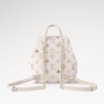 Louis Vuitton Backup Backpack Bag 7.9in/ 20cm Dream Cream Gold Hardware For Women M15113 - Image 6