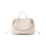 Louis Vuitton Bella Mahina Top Handle Bag 12.6in/ 32cm Dream Cream For Women M15116