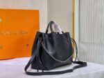Louis Vuitton Bella Tote Mahina Black For Women 12.6in/32cm LV M59200 - Image 4