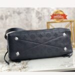[True-to-ORIGINAL] Louis Vuitton Bella Tote Mahina Black For Women 12.6in/32cm LV M59200 - Image 5