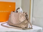 Louis Vuitton Bella Tote Mahina Creme Beige For Women 12.6in/32cm M59203 - Image 3