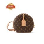 [True-to-ORIGINAL] Louis Vuitton Boite Chapeau Souple MM Brown For Women 8.8in/22.5cm M45647
