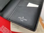 Louis Vuitton Brazza Wallet Taurillon Shadow For Men, Men's Wallet 7.5in/19cm LV - Image 7