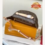[True-to-ORIGINAL] Louis Vuitton Bumbag Monogram Canvas Brown For Women 14.5in/ 37cm M43644 - Image 2