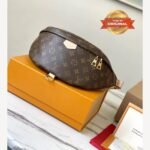 [True-to-ORIGINAL] Louis Vuitton Bumbag Monogram Canvas Brown For Women 14.5in/ 37cm M43644 - Image 3