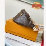 [True-to-ORIGINAL] Louis Vuitton Bumbag Monogram Canvas Brown For Women 14.5in/ 37cm M43644 - Image 4