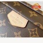 [True-to-ORIGINAL] Louis Vuitton Bumbag Monogram Canvas Brown For Women 14.5in/ 37cm M43644 - Image 8