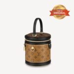 [True-to-ORIGINAL] Louis Vuitton Cannes Monogram Reverse Canvas Brown For Women 5.9in/15cm LV M43986 - Image 2