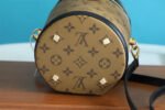 Louis Vuitton Cannes Monogram Reverse Canvas Brown For Women 5.9in/15cm LV M43986 - Image 4