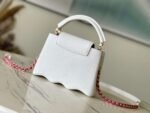 Louis Vuitton Capushell Bag White For Women 8.7in/22cm - Image 9
