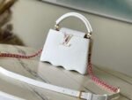 Louis Vuitton Capushell Bag White For Women 8.7in/22cm - Image 4
