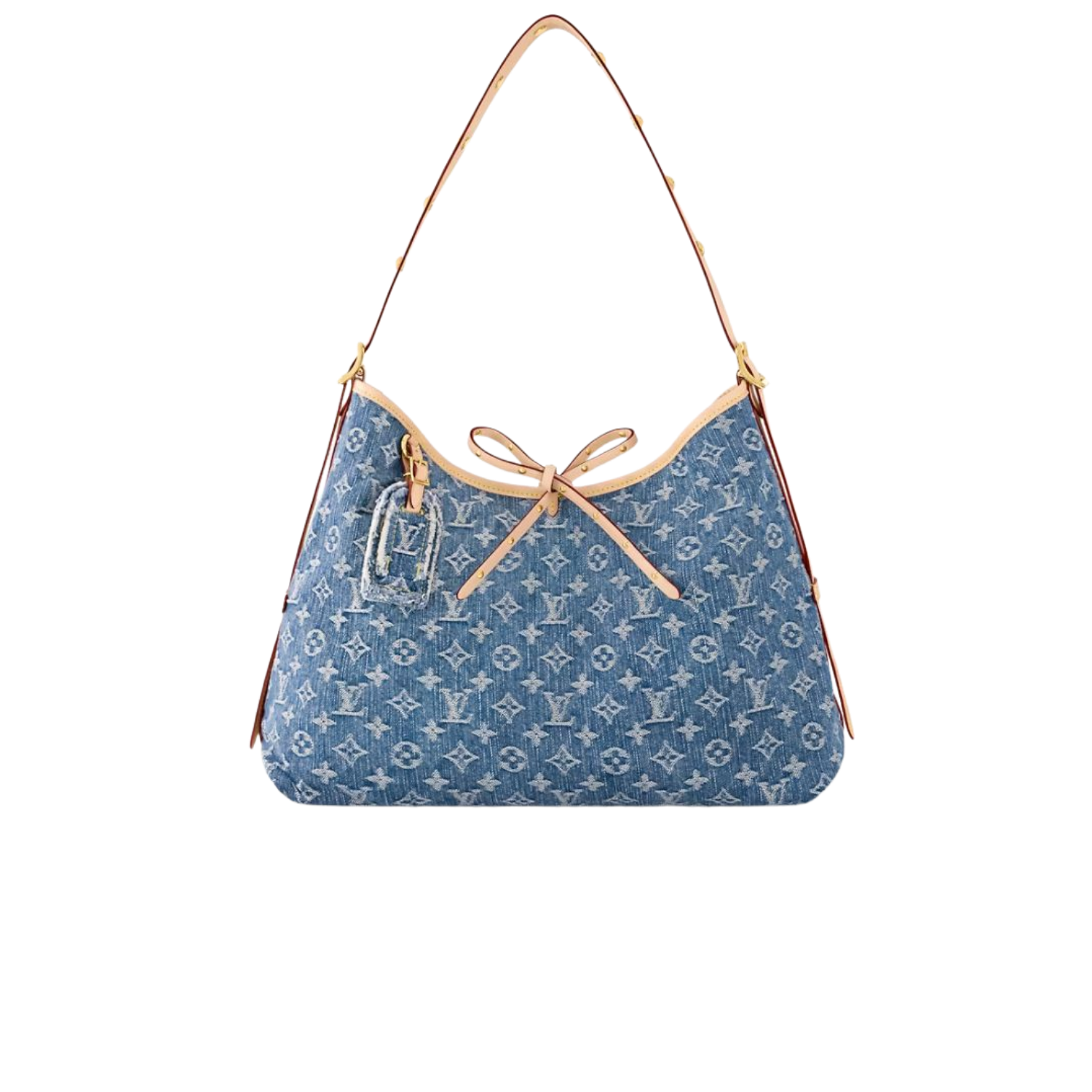 Louis-Vuitton-CarryAll-MM-Shoulder-Bag-15.4in-39cm-Blue-Denim-Gold-Hardware-For-Women-M46855-1.png Louis Vuitton CarryAll MM Shoulder Bag 15.4in/ 39cm Blue Denim Gold Hardware For Women M46855 - Image 1