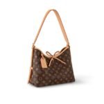 Louis Vuitton CarryAll PM Shoulder Bag 11.4in/ 28.9cm Monogram Brown Gold Hardware For Women M46203 - Image 2