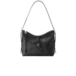 Louis Vuitton CarryAll PM Shoulder Bag 11.6in/ 29.5cm Black Gold Hardware For Women M46288