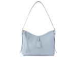 Louis Vuitton CarryAll PM Shoulder Bag 11.6in/ 29.5cm Blue Washed Silver Hardware For Women M46673
