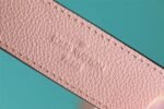 Louis Vuitton CarryAll PM Shoulder Bag 11.6in/ 29cm Monogram Empreinte Pink Gold Hardware For Women M46298 - Image 5