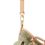 Louis Vuitton Carryall Cargo PM Shoulder Bag 13.2in/33.5cm Khaki Denim Gold Hardware For Women M27623 - Image 4