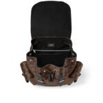 Louis Vuitton Christopher MM Monogram Macassar Canvas Brown For Men 17.3in/44cm M43735 - Image 4