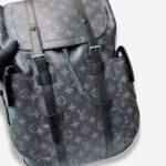 Louis Vuitton Christopher MM Grey For Men 44cm / 17.3in - Image 5
