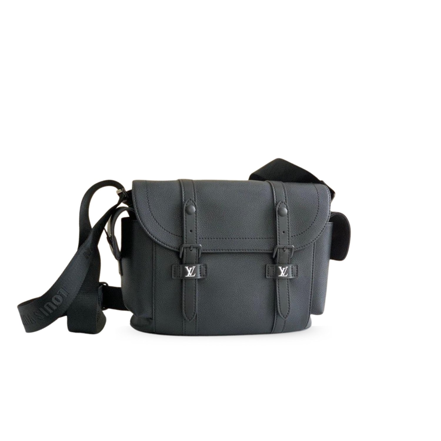 Louis-Vuitton-Christopher-Messenger-Taurillon.jpg Louis Vuitton Christopher Messenger Taurillon Black M58476 - Image 1