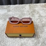 Louis Vuitton Circle Rectangle Sunglasses - Z2421W - Image 2