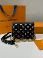 Louis Vuitton Coussin BB Shoulder Bag 8.3in/ 21cm Black/Pink Gold Hardware For Women M12159 - Image 2