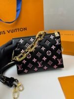 Louis Vuitton Coussin BB Shoulder Bag 8.3in/ 21cm Black/Pink Gold Hardware For Women M12159 - Image 4