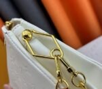Louis Vuitton Coussin PM Shoulder Bag 10.2in/ 26cm Monogram-Embossed Cream Gold Hardware For Women M57793 - Image 6
