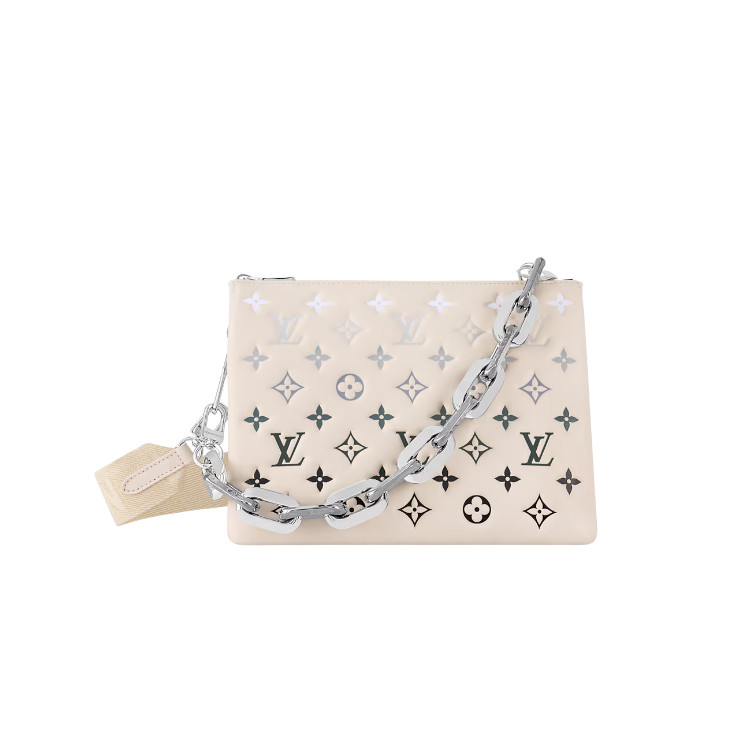Louis-Vuitton-Coussin-PM-Shoulder-Bag-10.2in-26cm-CreamGray-Silver-Hardware-For-Women-M11986.png Louis Vuitton Coussin PM Shoulder Bag 10.2in/ 26cm Cream/Gray Silver Hardware For Women M11986 - Image 1