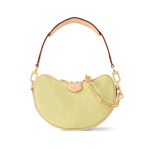 xr:d:DAF_QSHSI4M:125,j:8284794383309309209,t:24032608 Louis Vuitton Croissant PM Bag Chic And Yellow For Women M24020- 21 Cm/ 8.2 Inches - Image 1